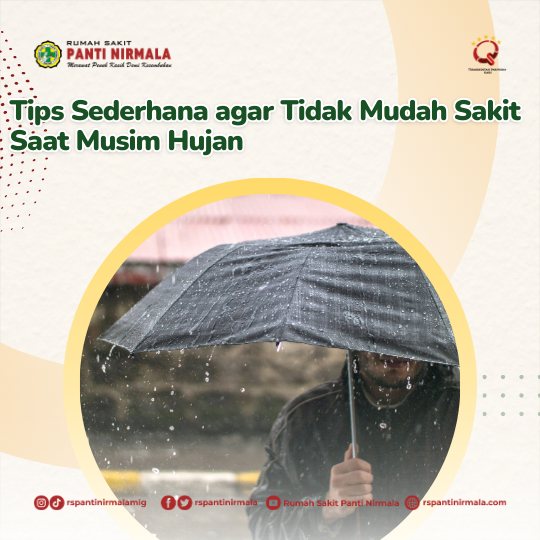 Tips Sederhana agar Tidak Mudah Sakit Saat Musim Hujan